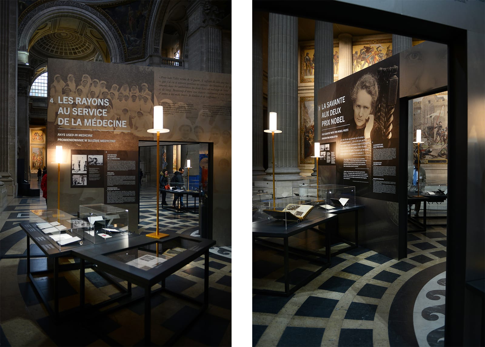 Exposition Marie Curie ®Raymond Sarti photo Michel Gantner
