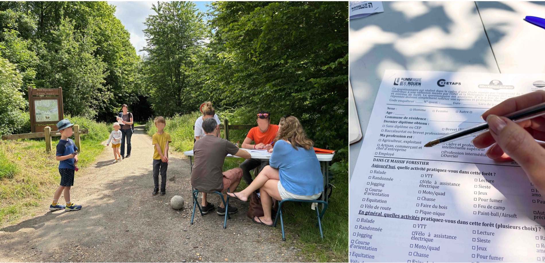 Étude stratégique des entrées de forêt rouennaises — Hermeline Carpentier / atelier Galium