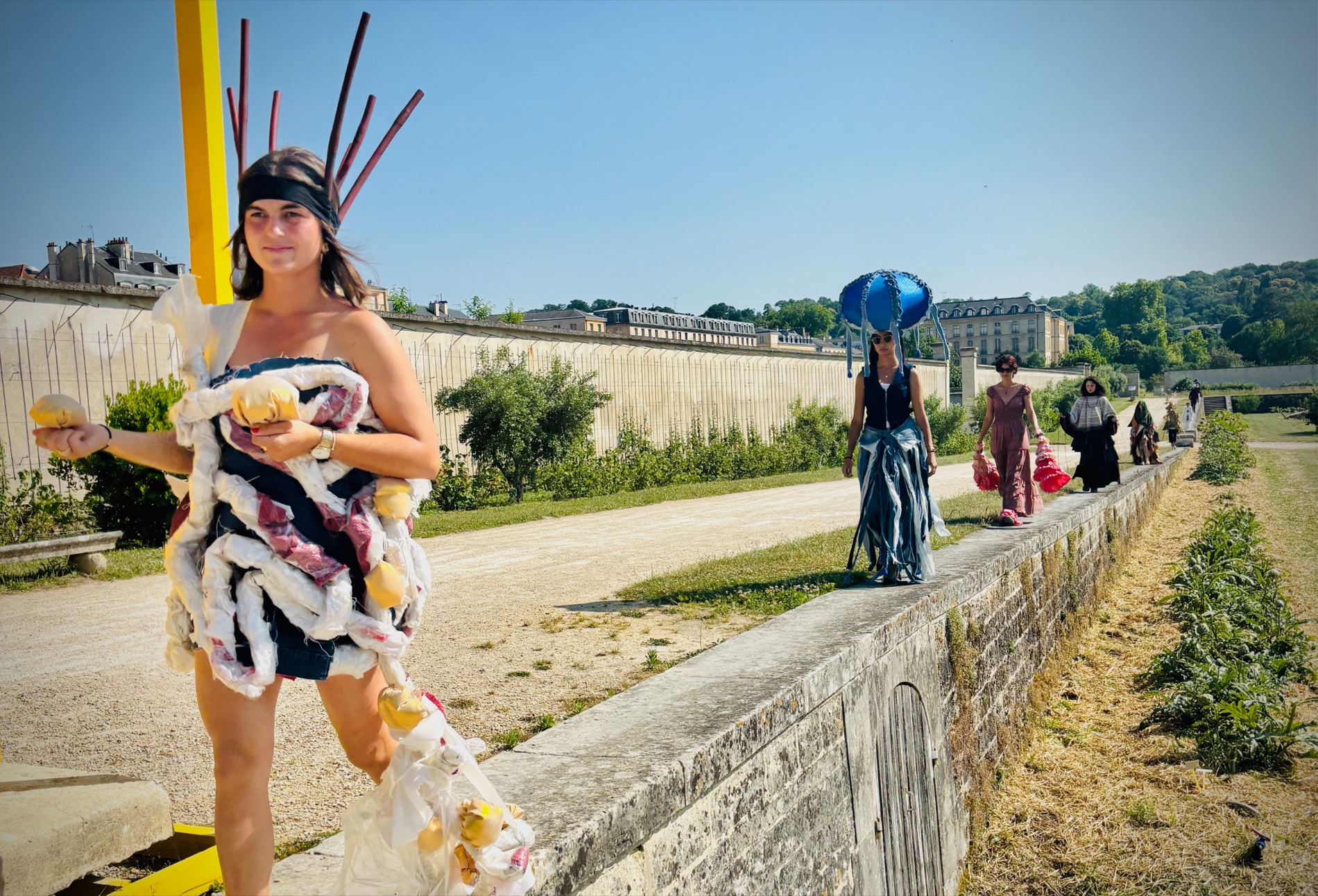 Parade Hortésienne — Atelier Jardin du futur, ENSP Versailles (photo Hermeline Carpentier)